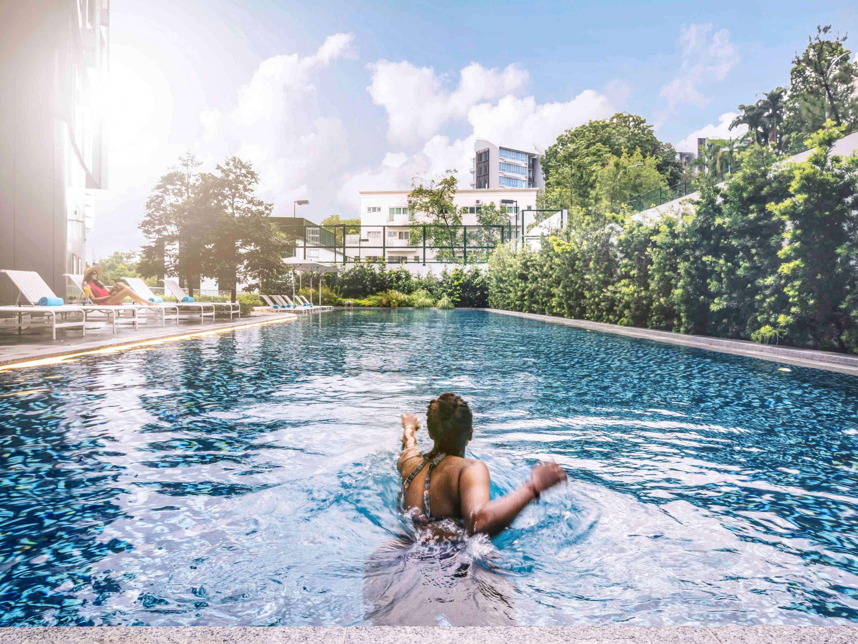 Mercure Singapore On Stevens Exterior foto